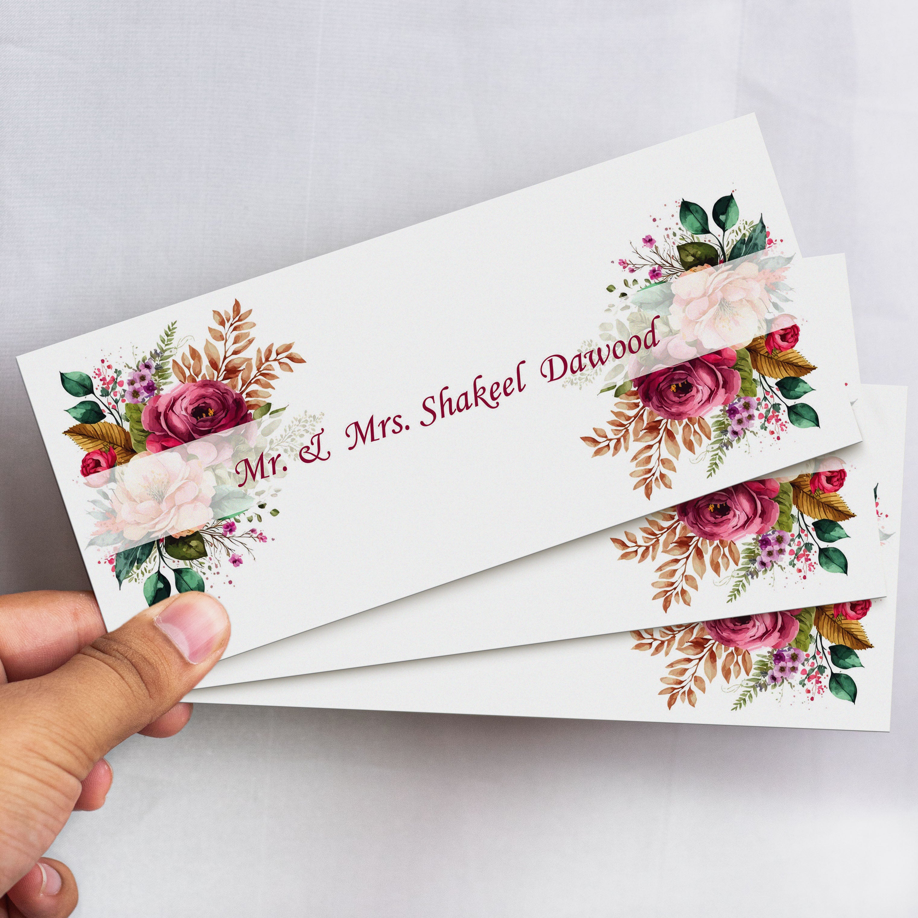 Colorful Bloom Bliss Envelope