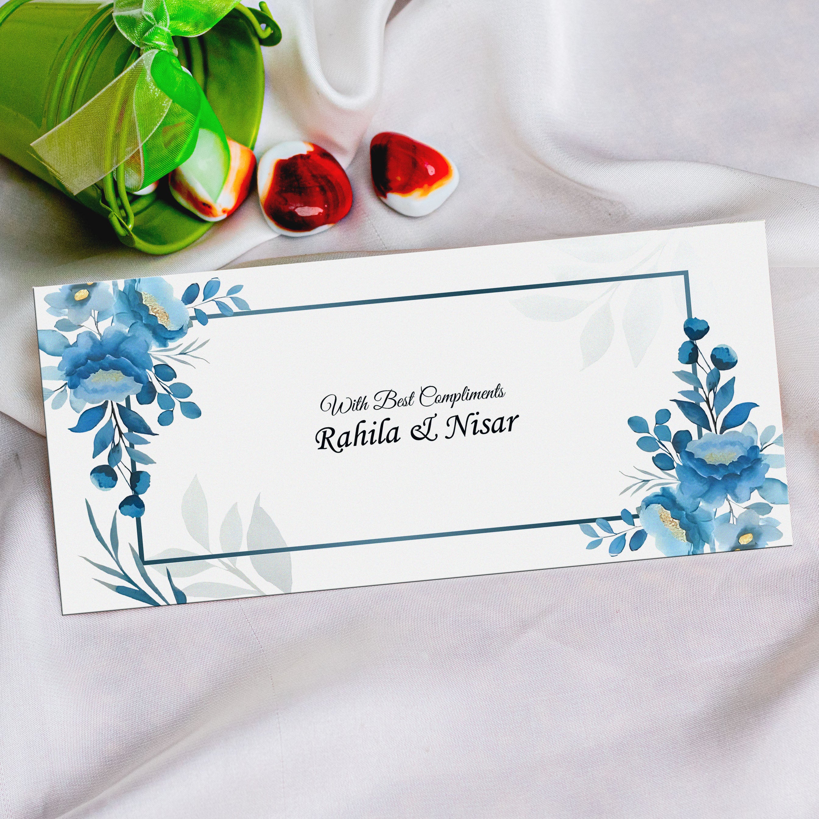 Sapphire Florals Envelope