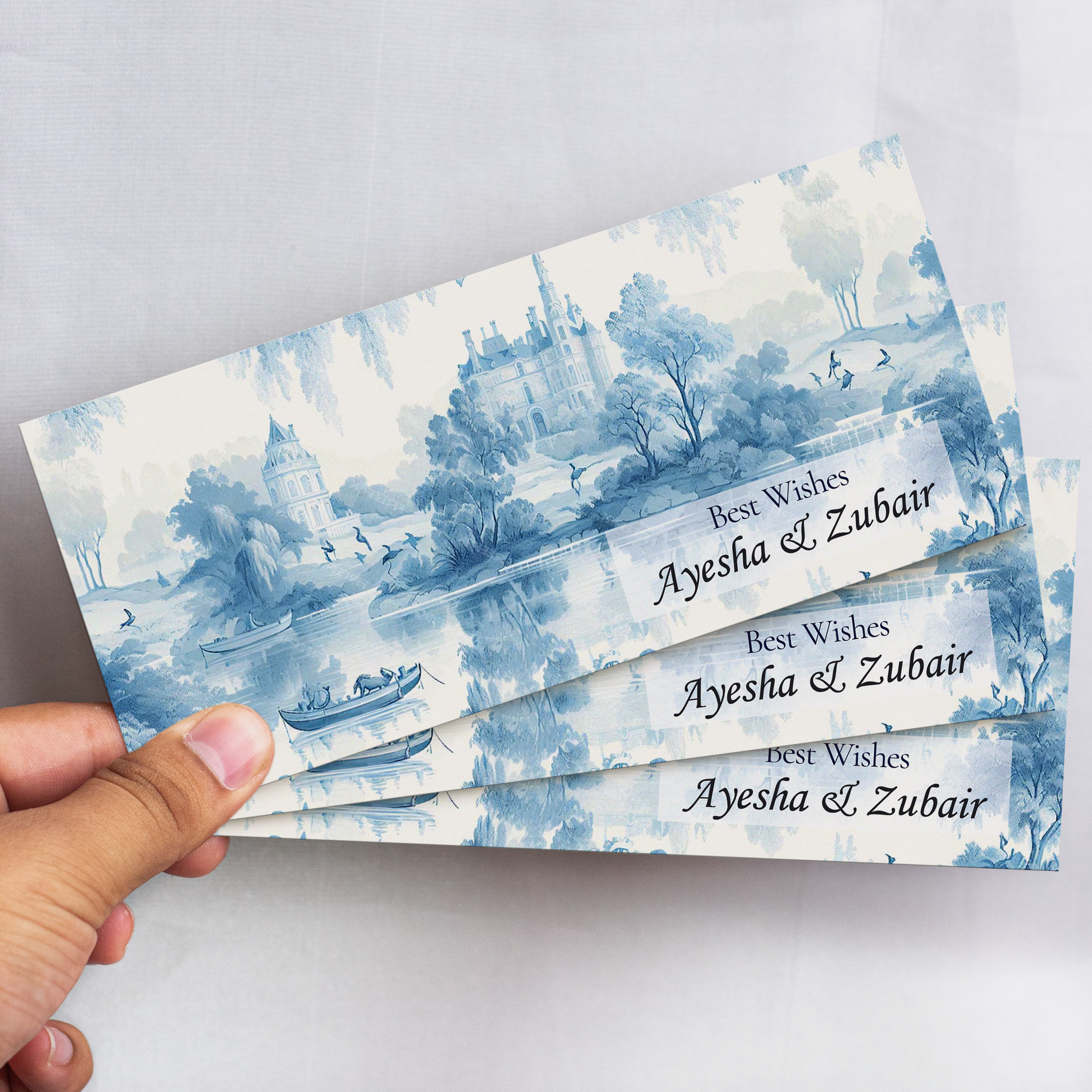 Scenery Best Wishes Envelope