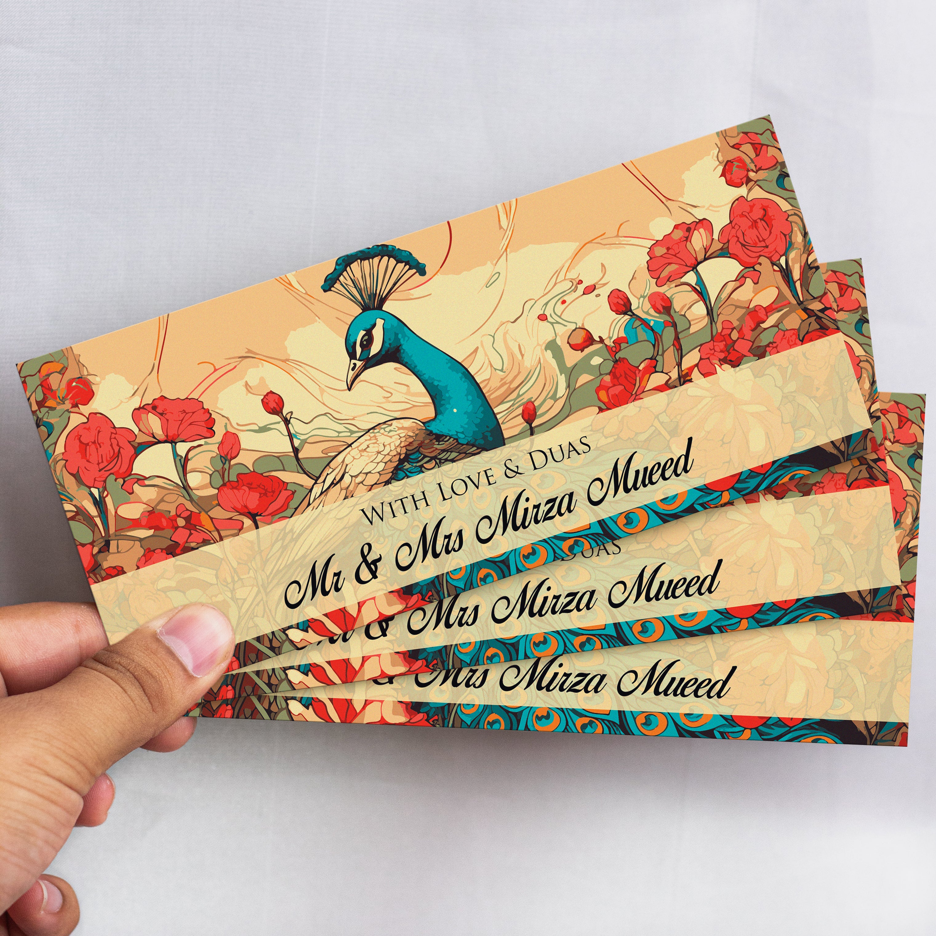Royal Peacock Envelope