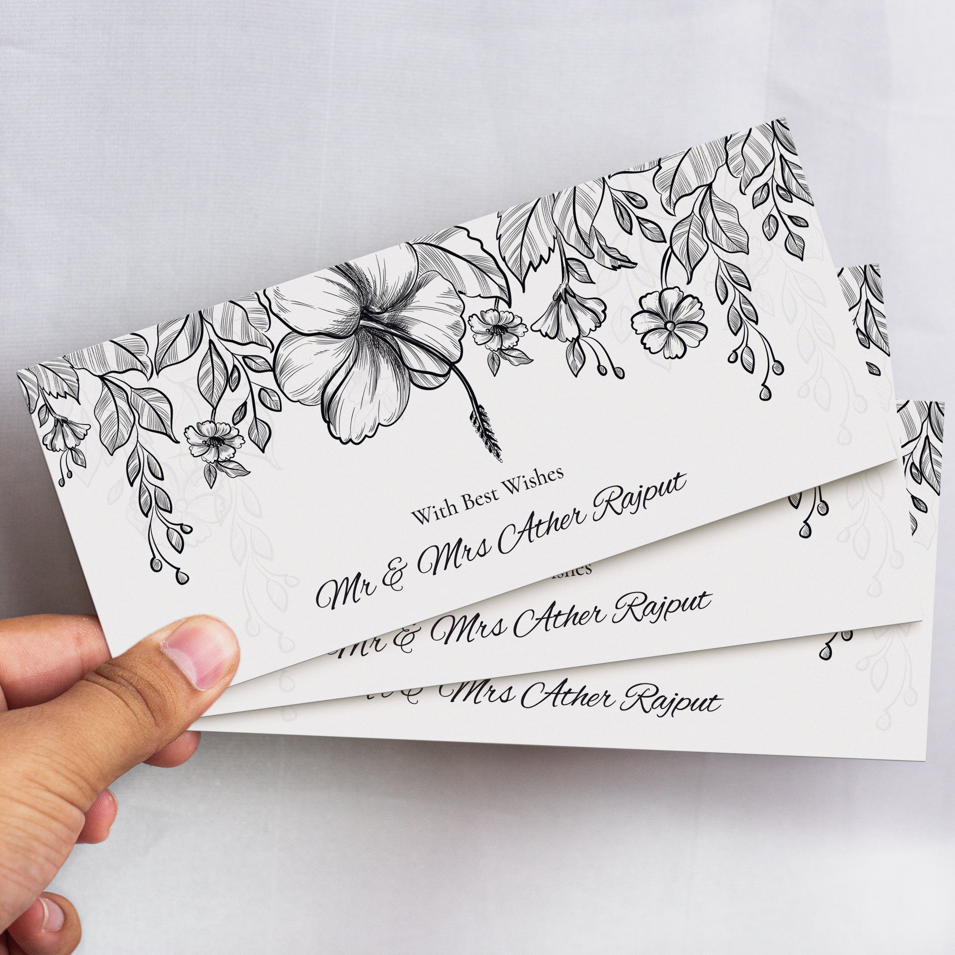 Floral Elegance Envelope