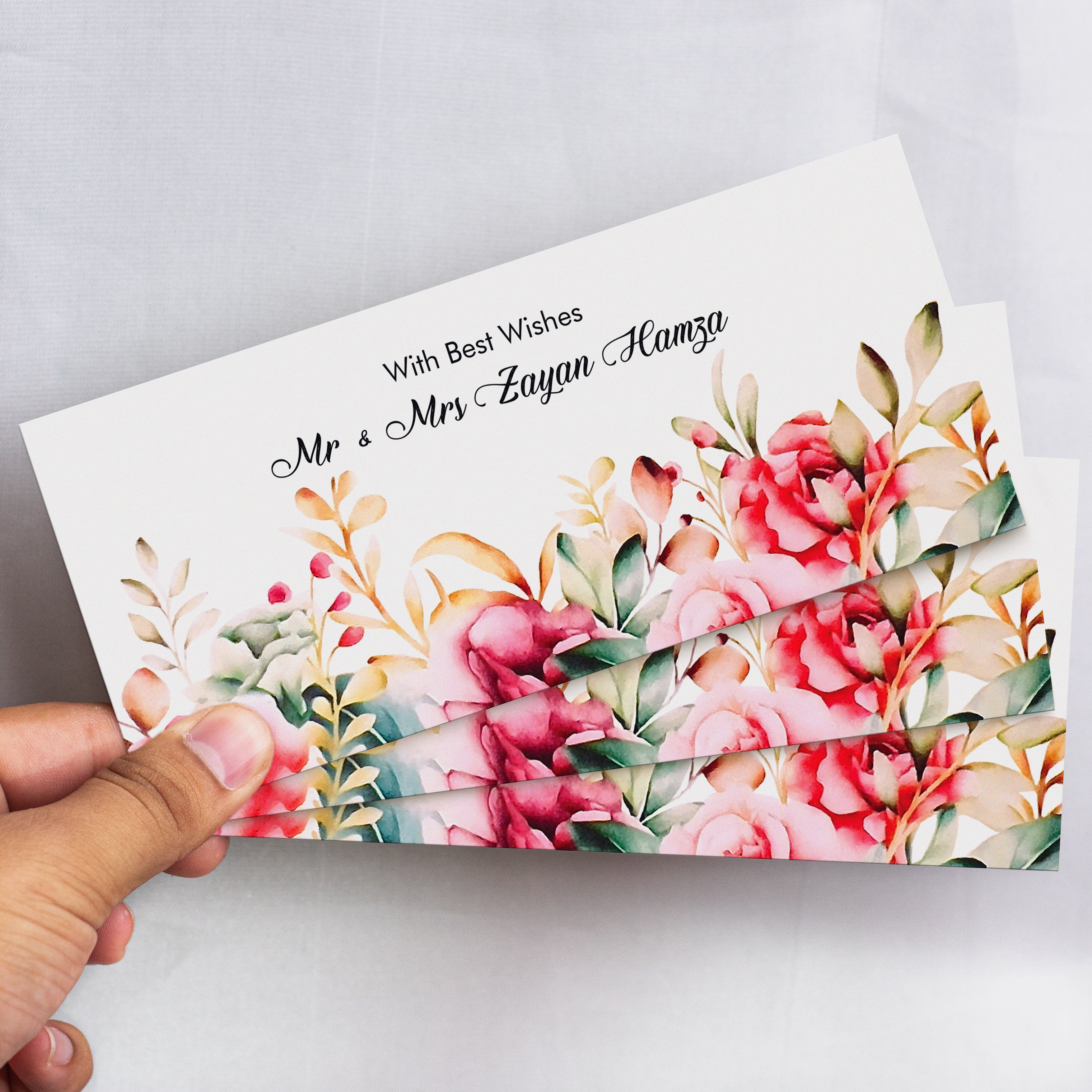 Painted Flora Envelope