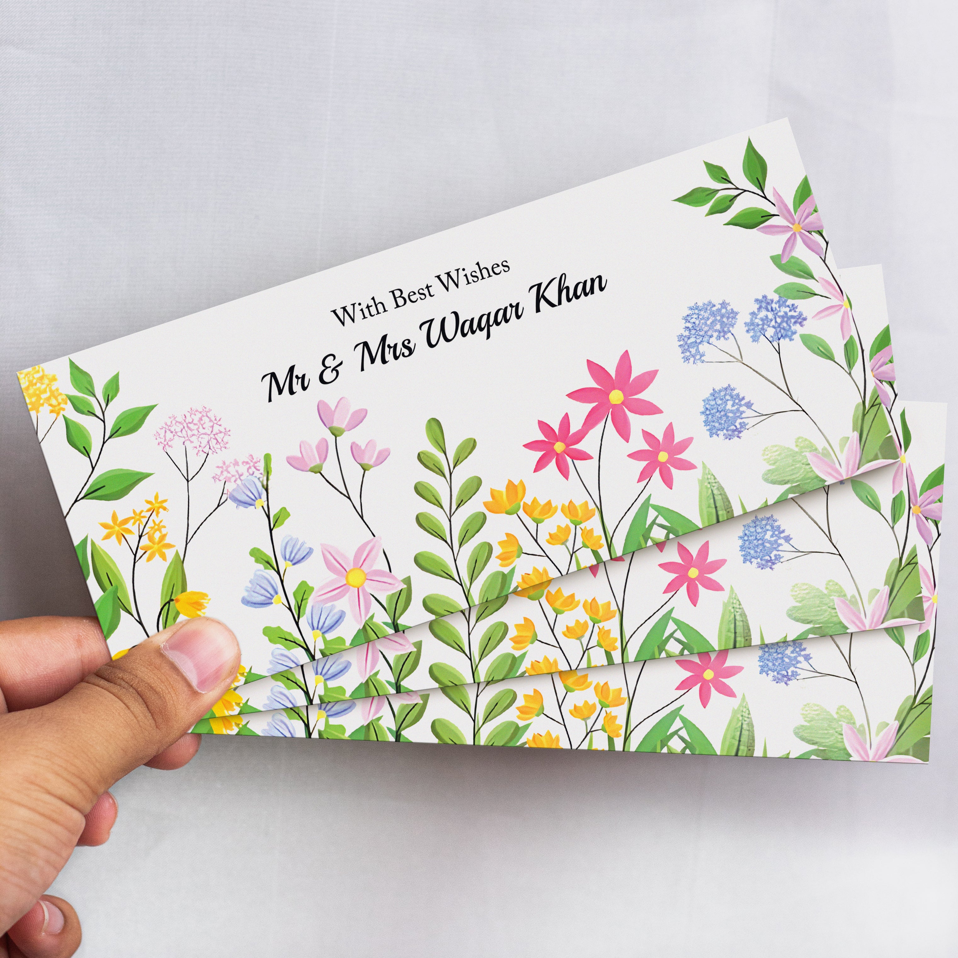 Tropical Petals Envelope