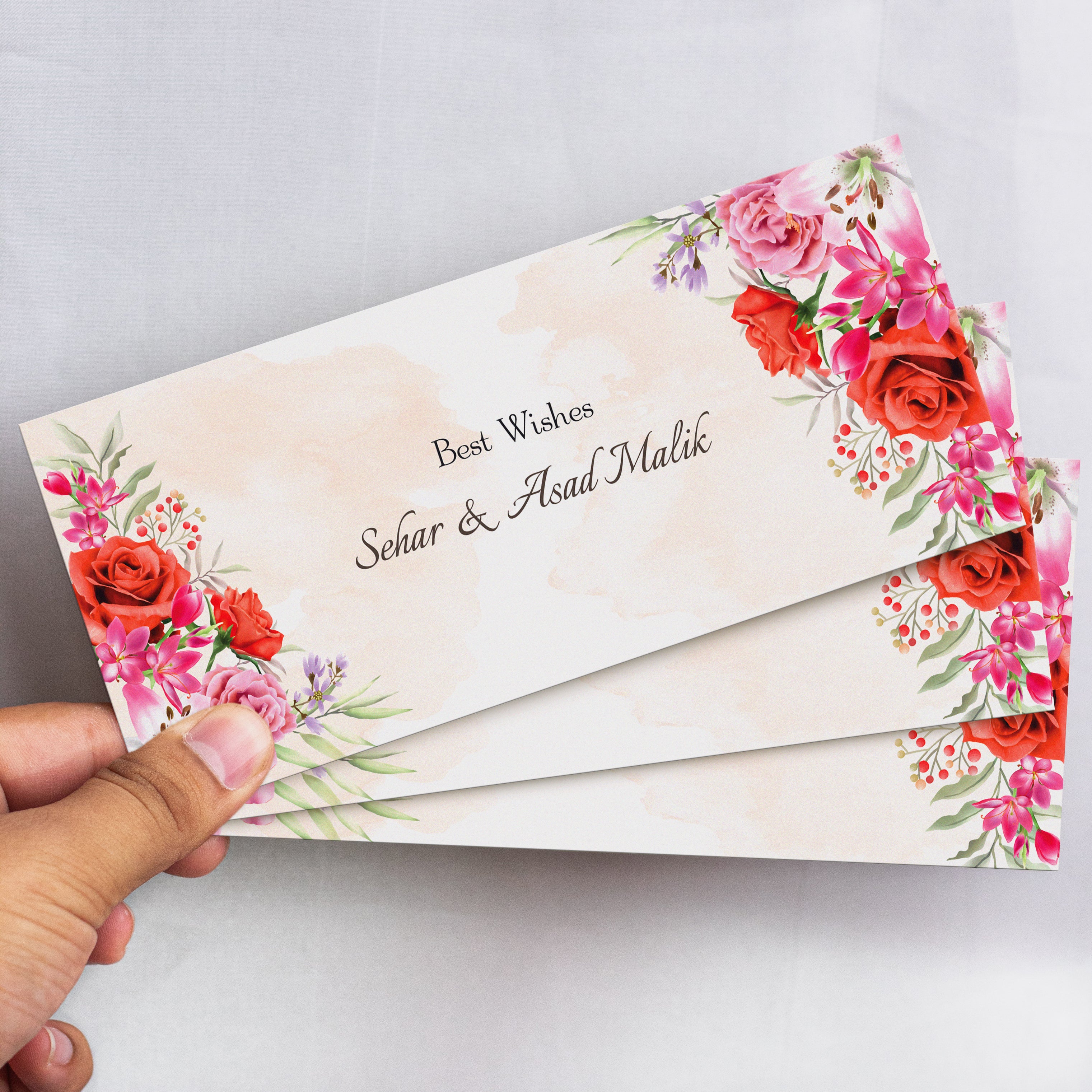 Rose Rouge Envelope