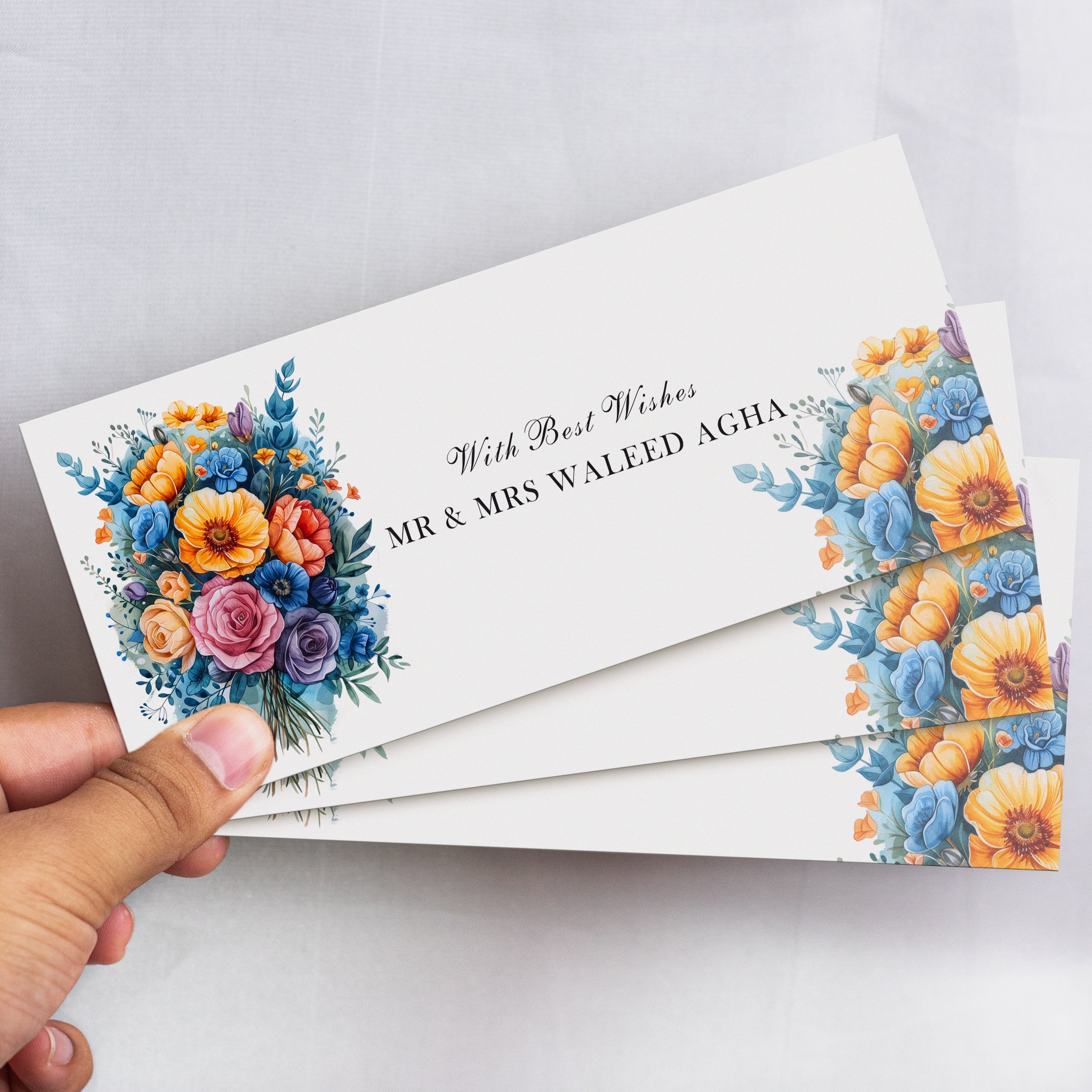 Ocean Daisy Envelope