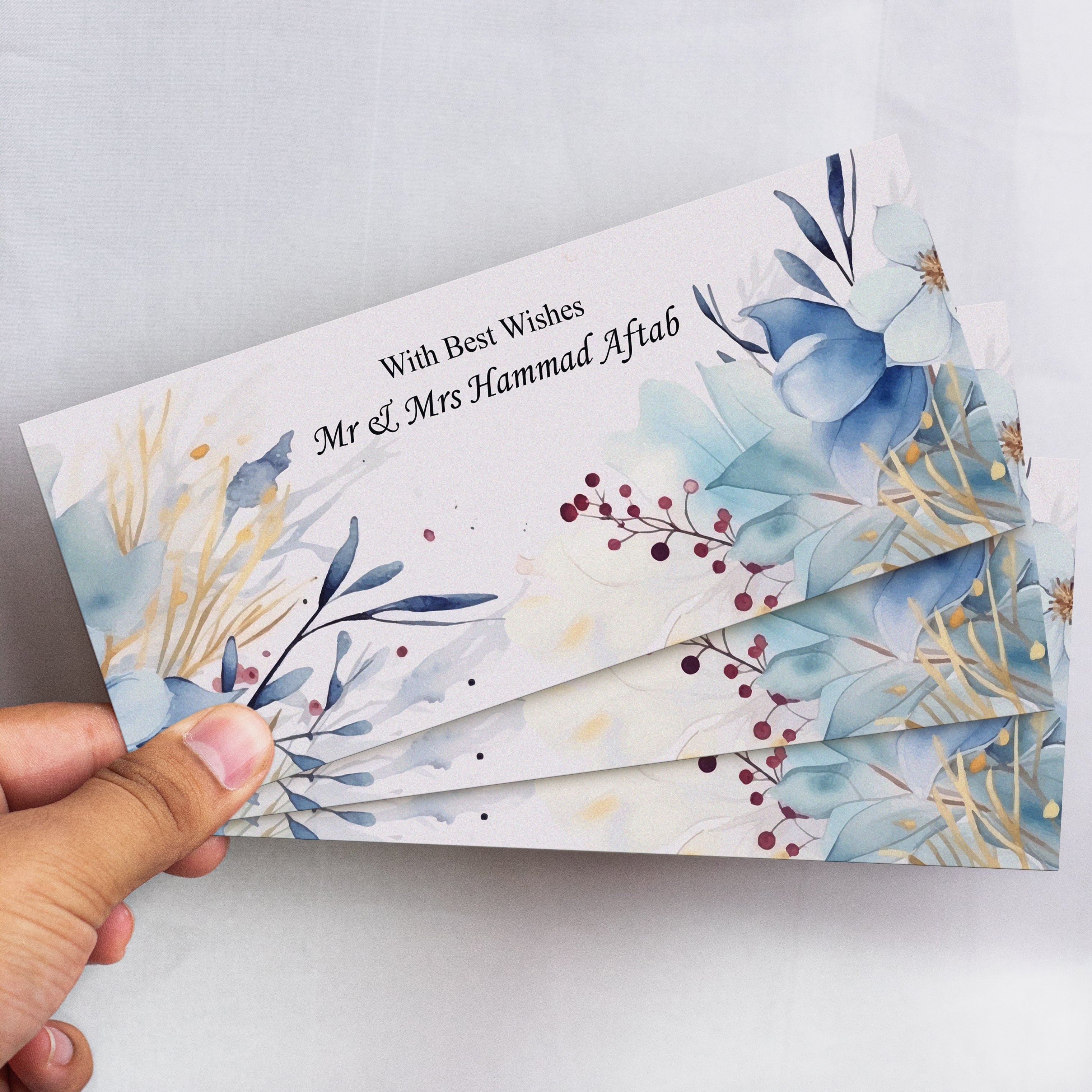 Ocean Petals Envelope