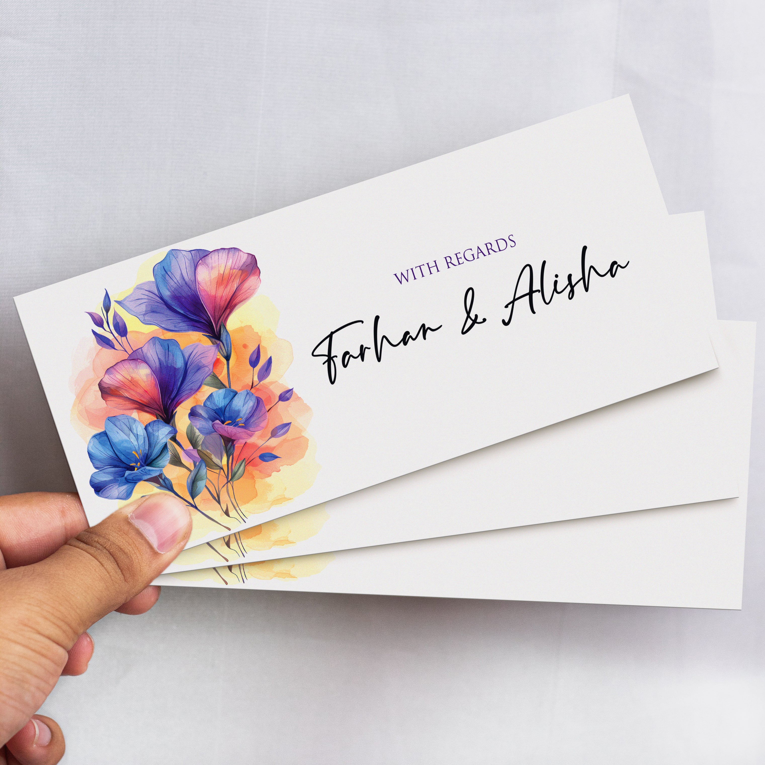Floral Carnival Envelope