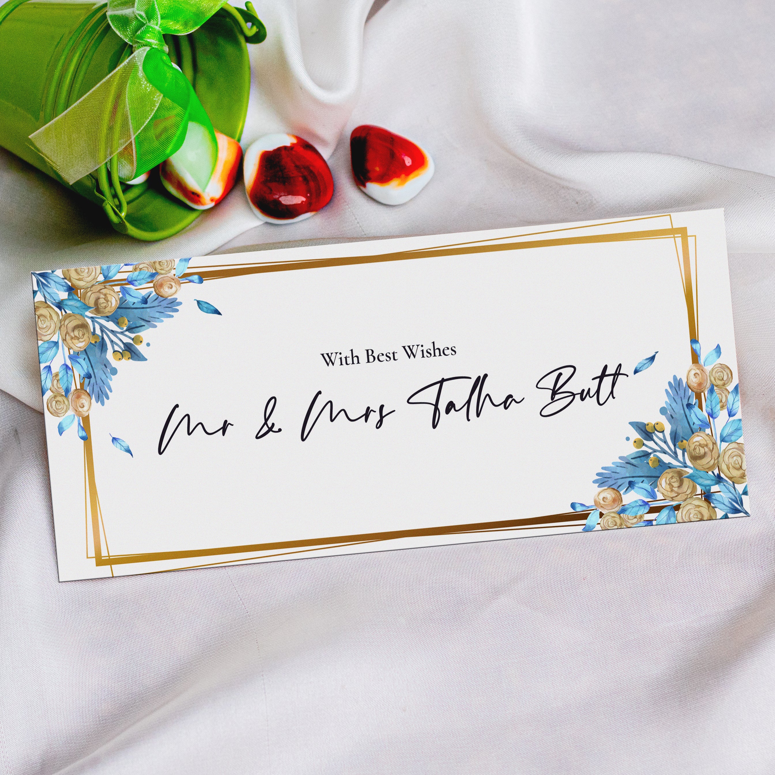 Blue Grace Envelope