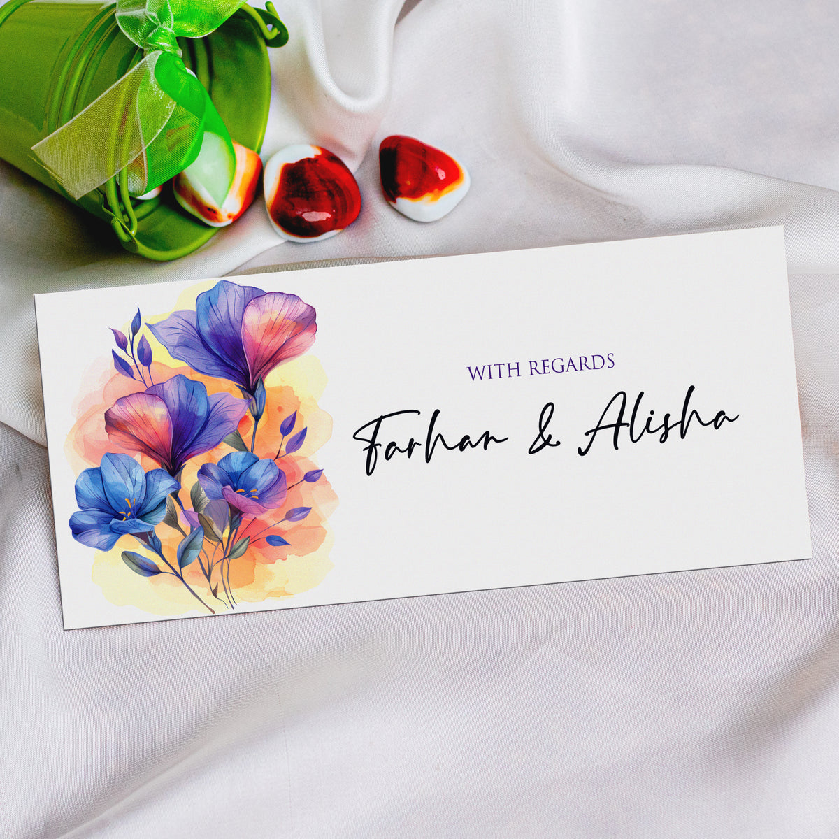 Floral Carnival Envelope – Pearl Envelopes