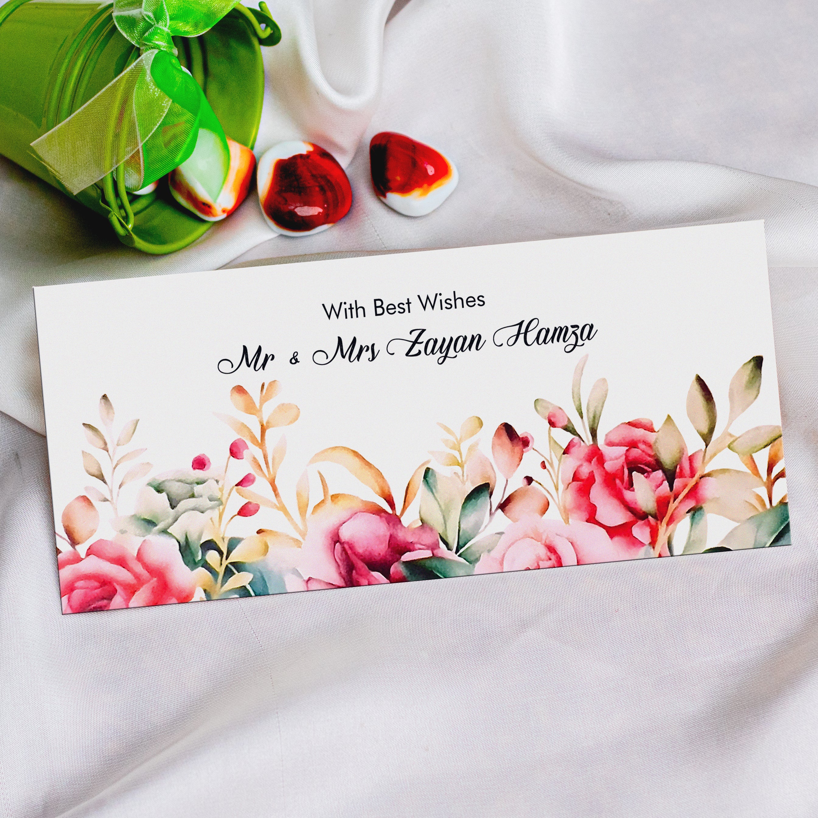 Painted Flora Envelope