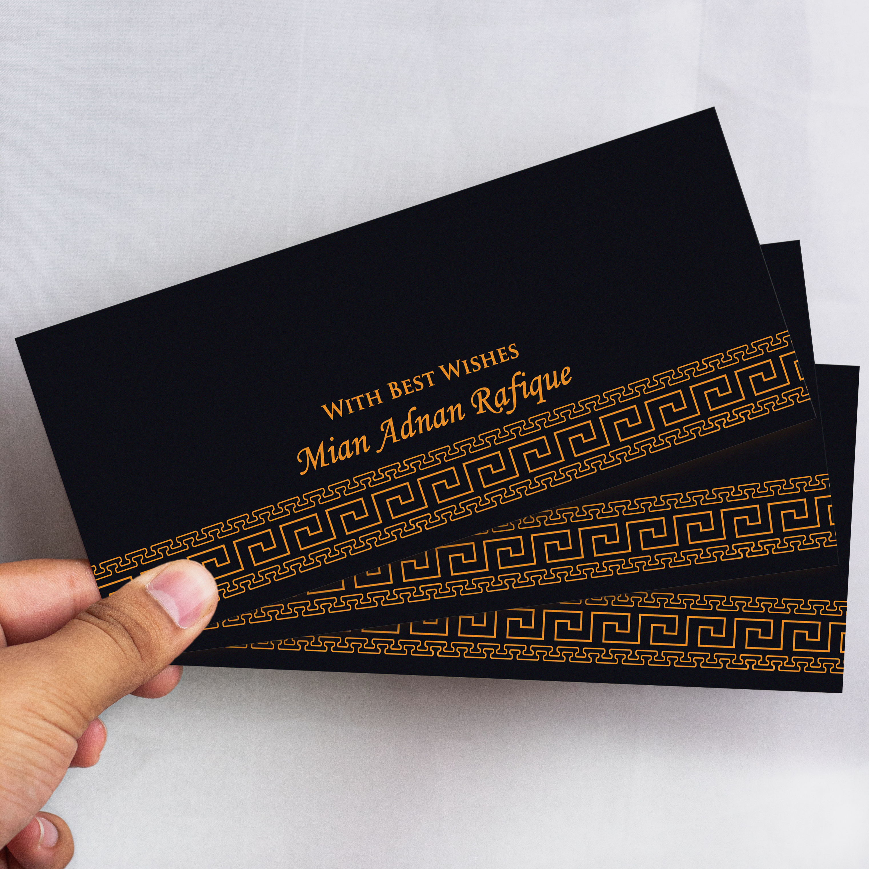 Black Pattern Border Design
